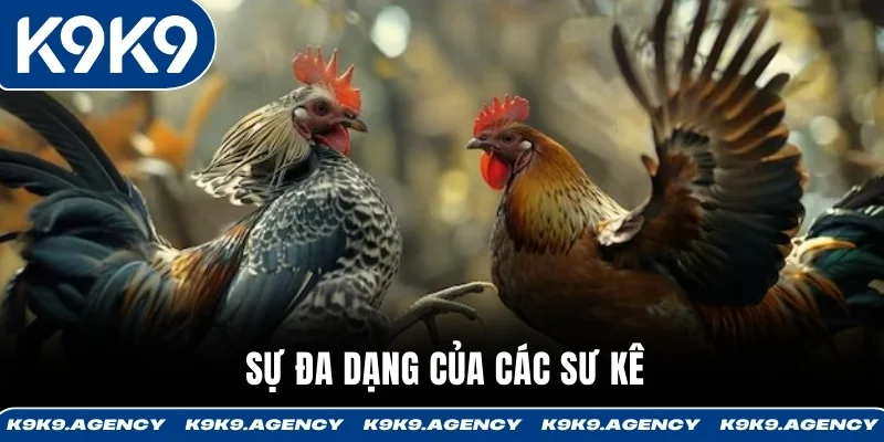 Sự đa dạng của các sư kê 