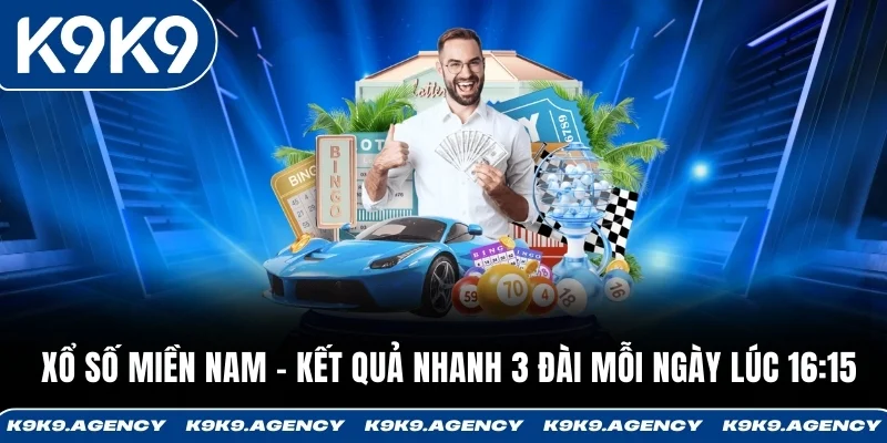 Xổ Số Miền Nam - Kết Quả Nhanh 3 Đài Mỗi Ngày Lúc 16:15